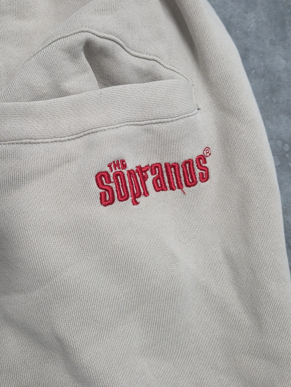 Sopranos Satriale's Shorts Italian-American Deli Chic Mob-core Y2k Size L